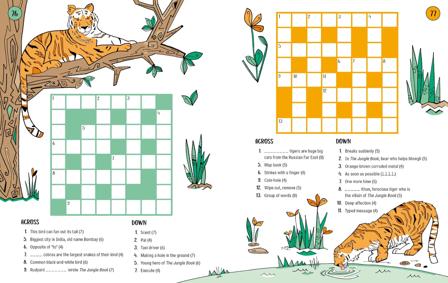 100 Children’s Crosswords: Animals, Usborne