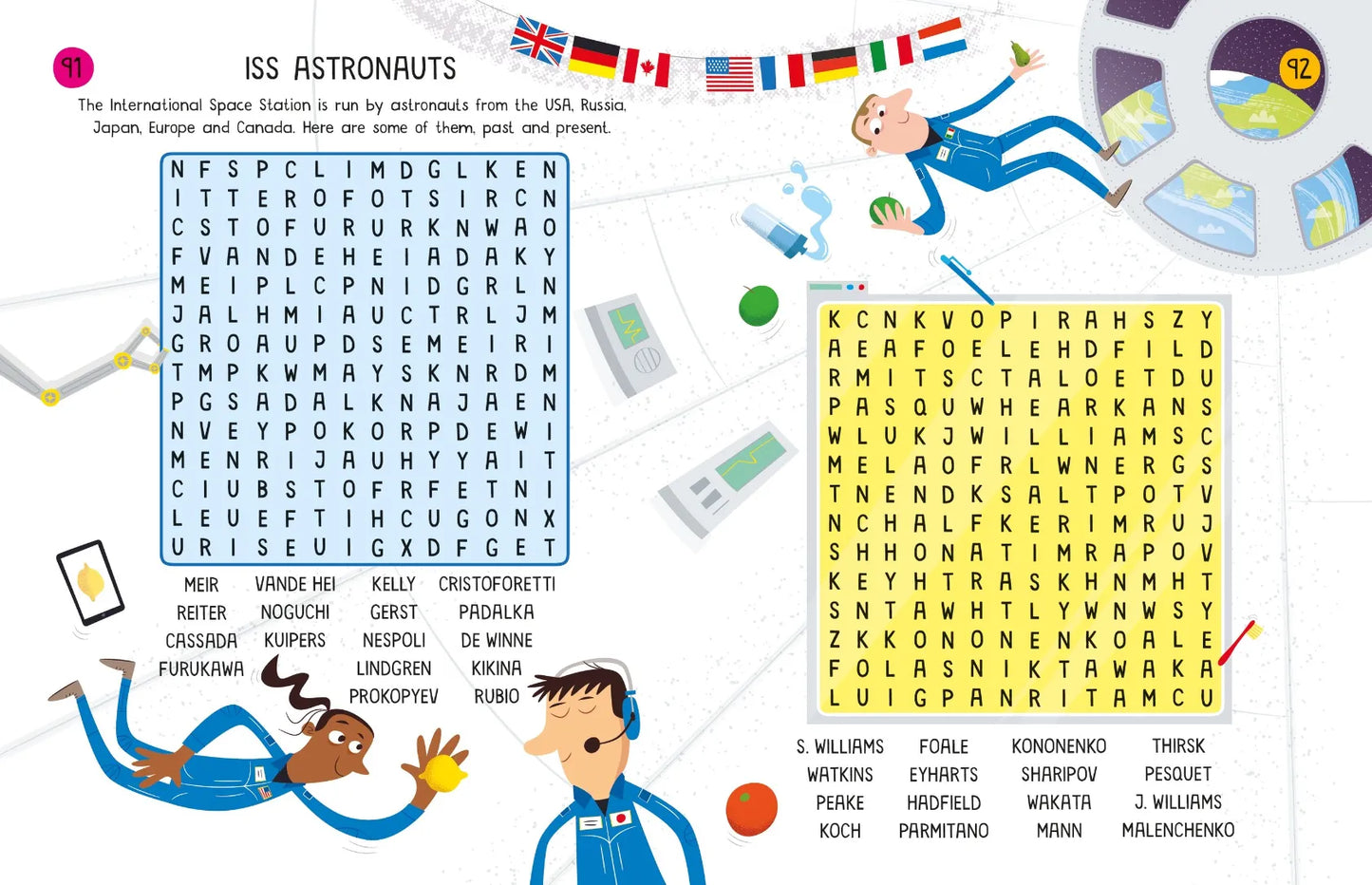 100 Children’s Wordsearches: Space, Usborne
