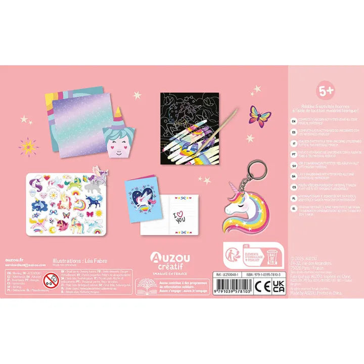 100 Unicorns, Little Artist Kit for Kids 5+, Creative Craft Set