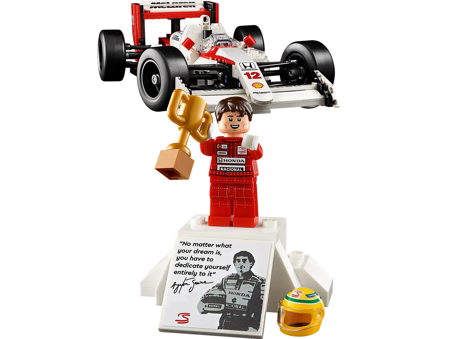 LEGO Icons McLaren MP4/4 & Ayrton Senna 10330
