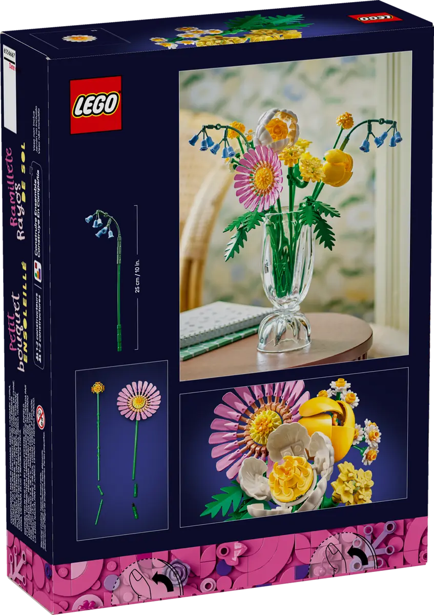 LEGO Botanicals Petite Sunny Bouquet 10347