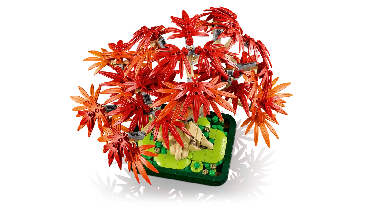 LEGO Botanicals Japanese Red Maple Bonsai Tree 10348