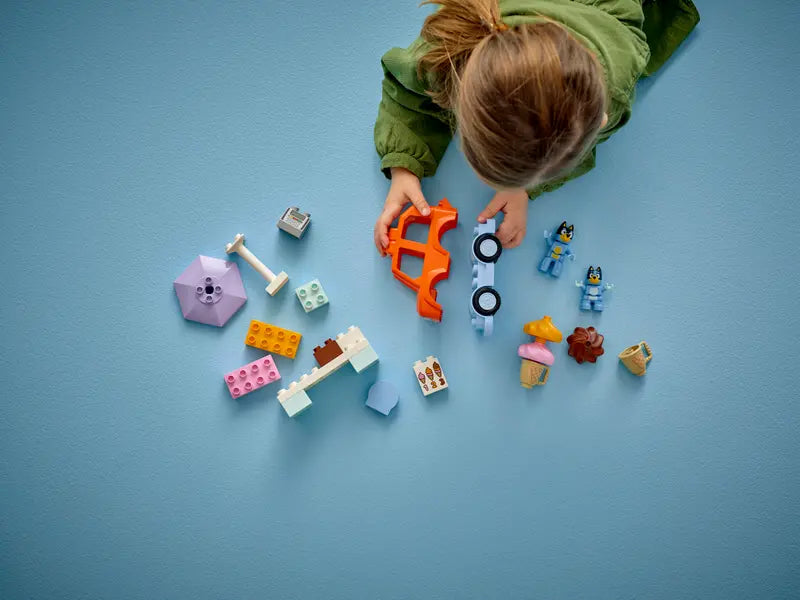 LEGO DUPLO Bluey Ice Cream Trip with Bluey 10458