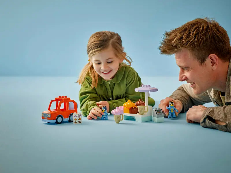 LEGO DUPLO Bluey Ice Cream Trip with Bluey 10458