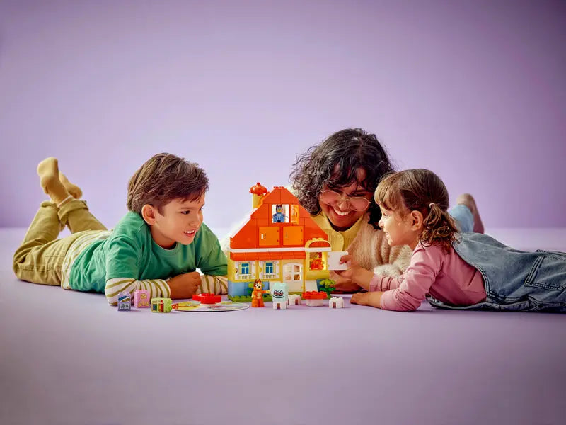 LEGO DUPLO Bluey: Bluey’s Family House with Memory Game 10459