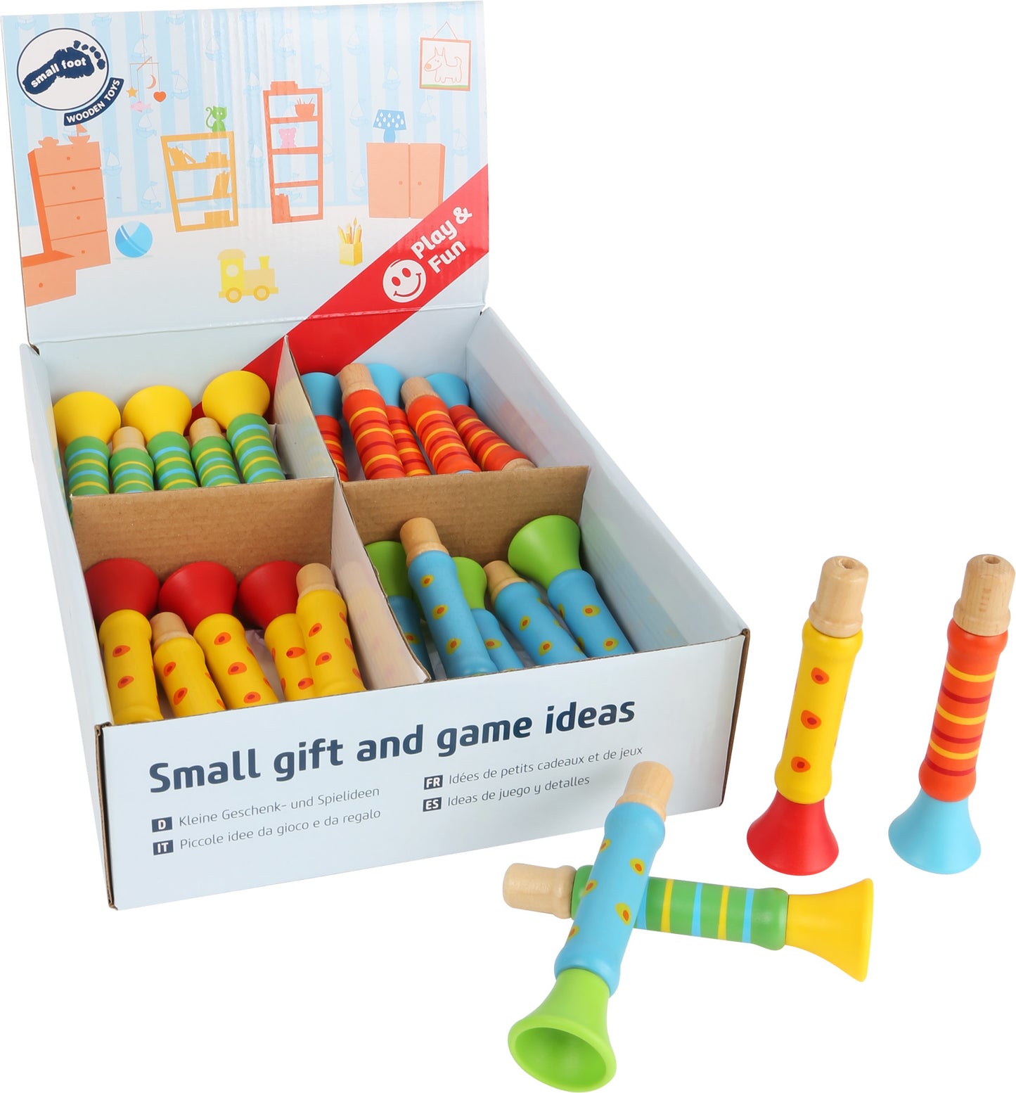 Colourful Trumpets, Small foot