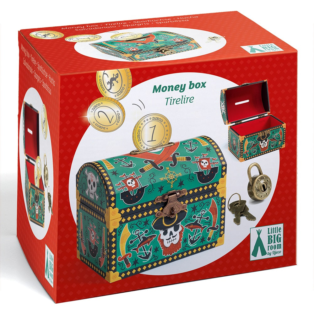 Djeco LBR Money boxes Pirate