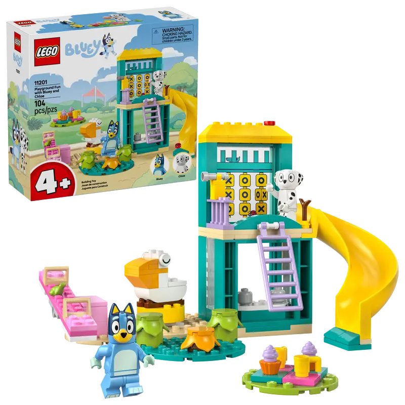 LEGO Bluey Playground Fun with Bluey and Chloe 11201