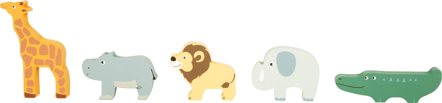 Toy Car Shape-Fitting Game "Safari", Small foot