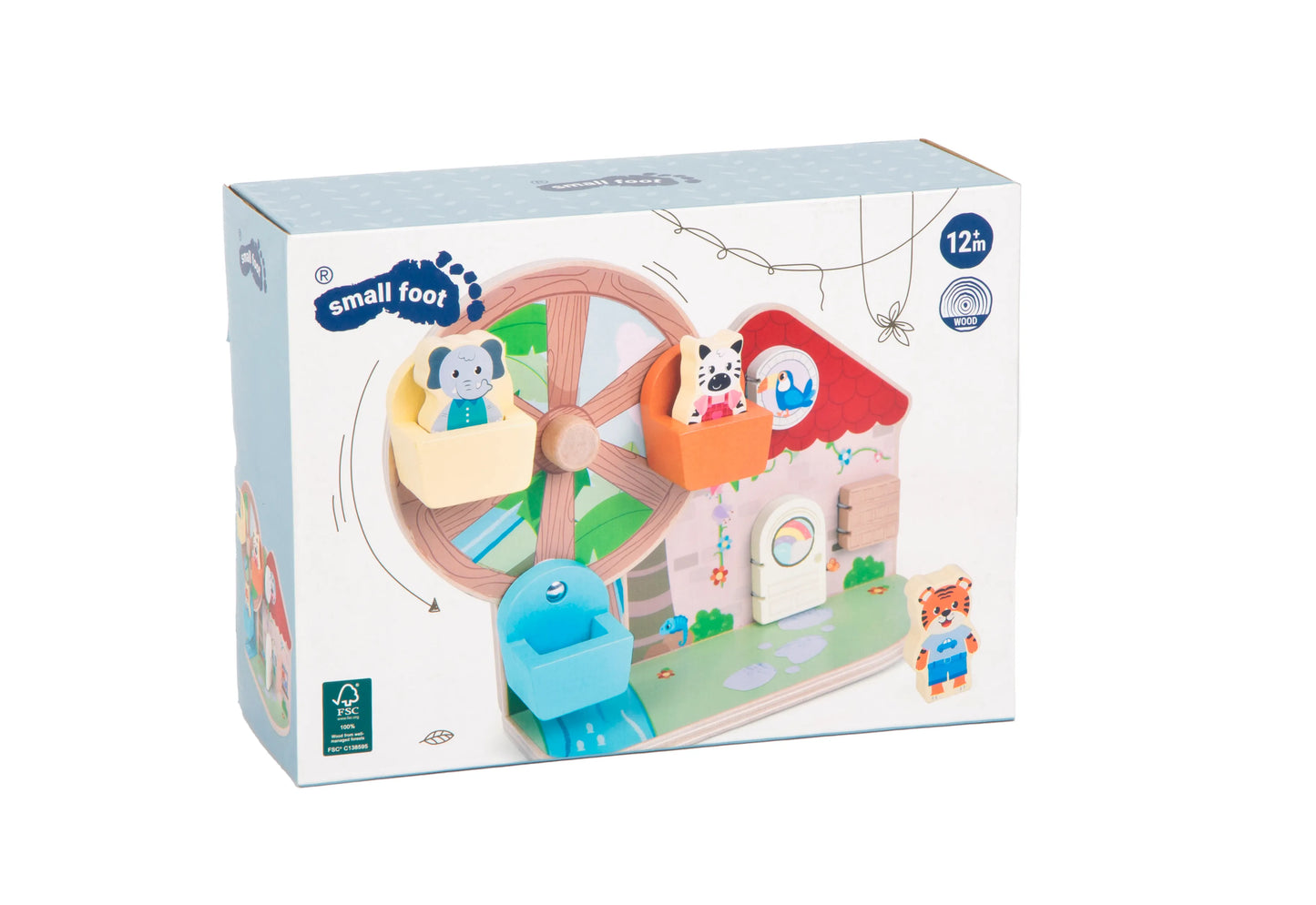 Ferris Wheel Motor Activity Toy: Jungle Friends, Small Foot