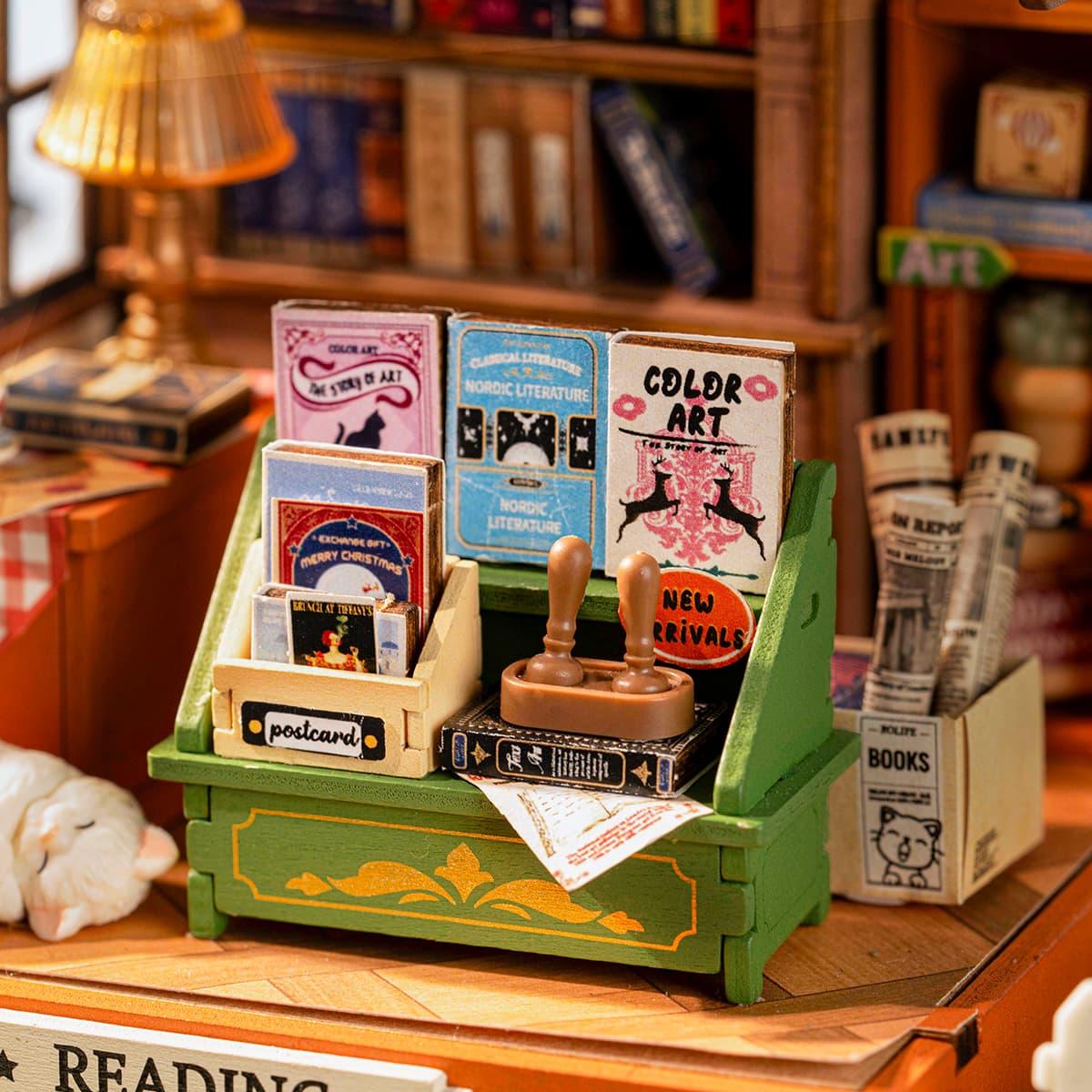 Rolife The Muse Bookshop DS040