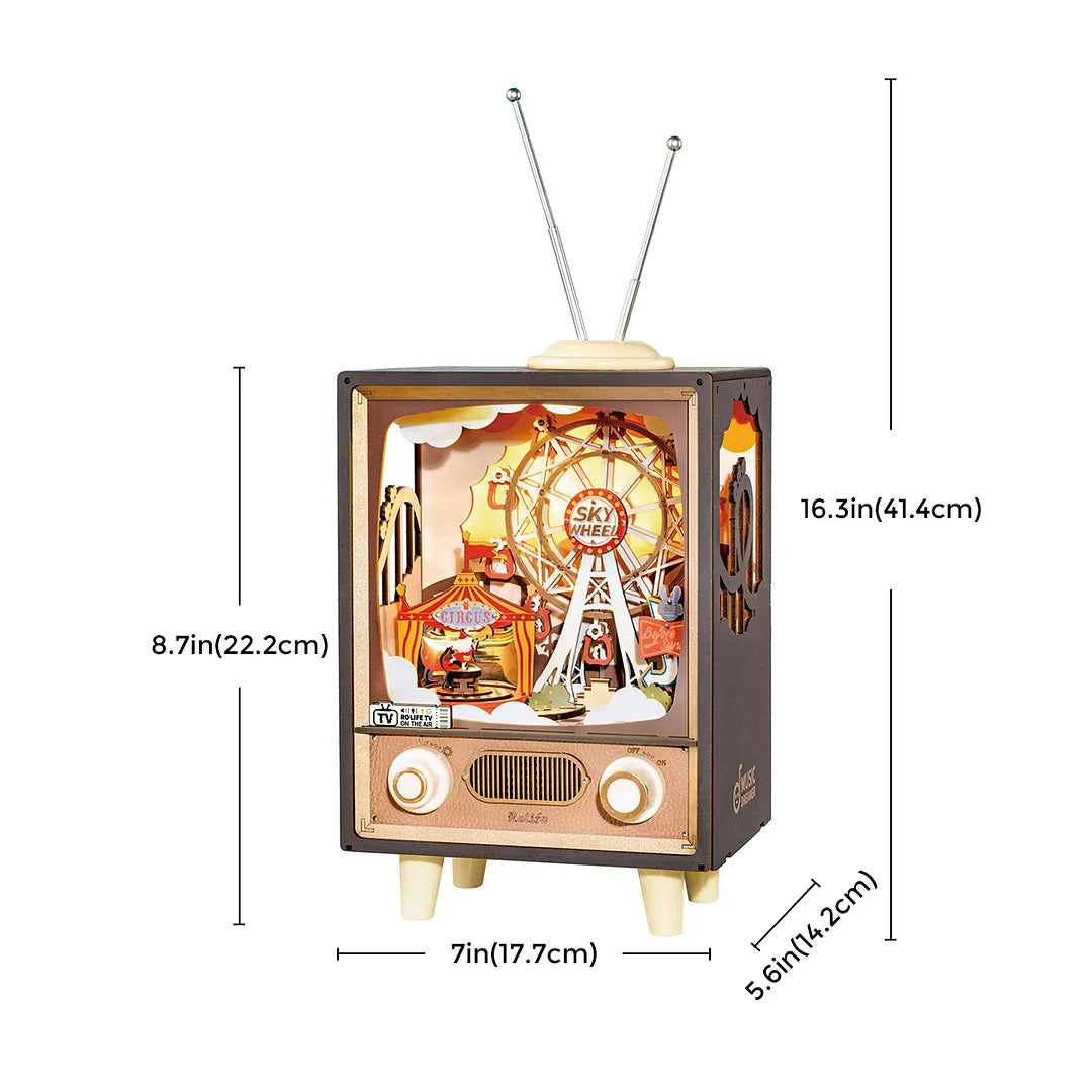 DIY Music Box Sunset Carnival AMT01 Rolife