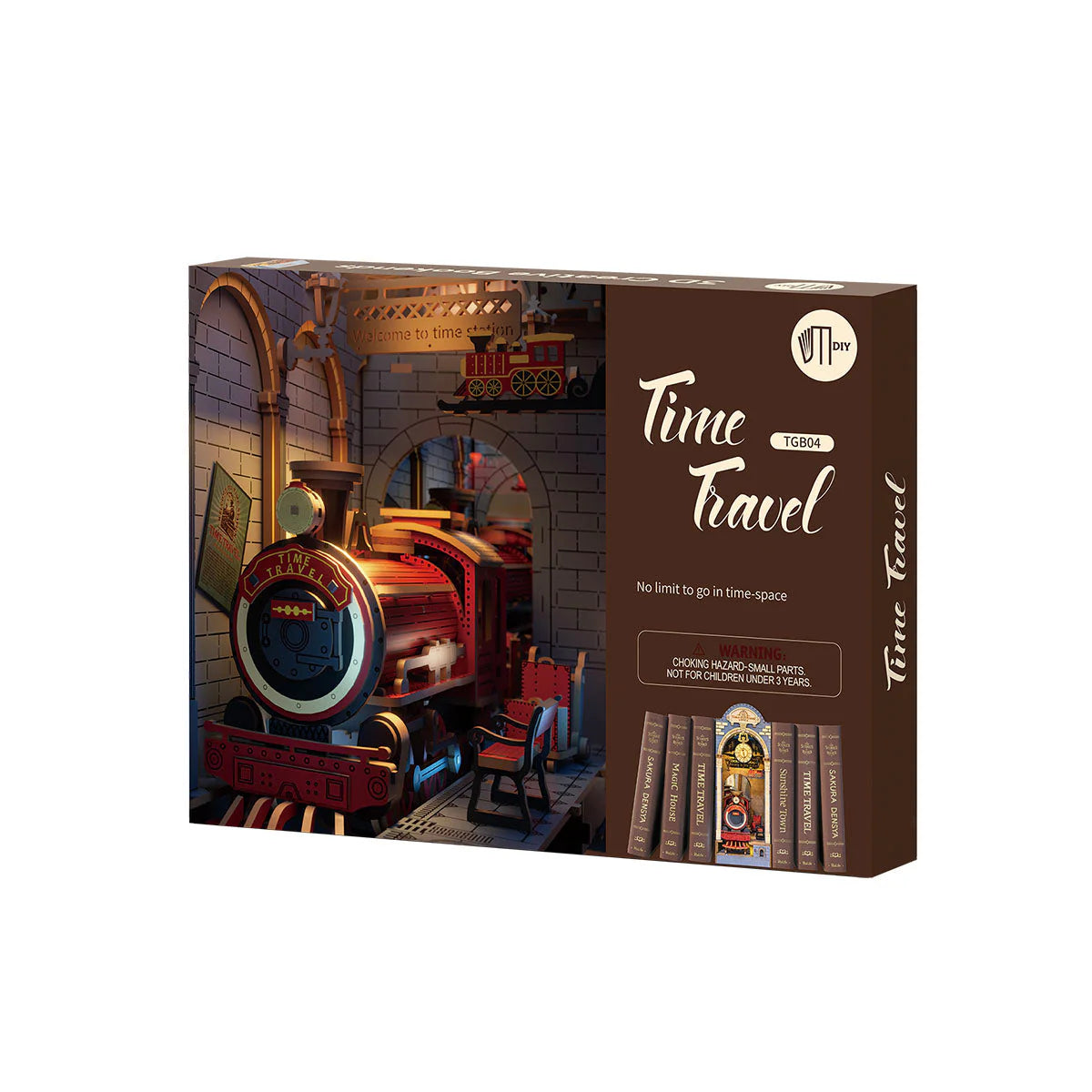Time Travel, Rolife DIY Book Nook, TGB04