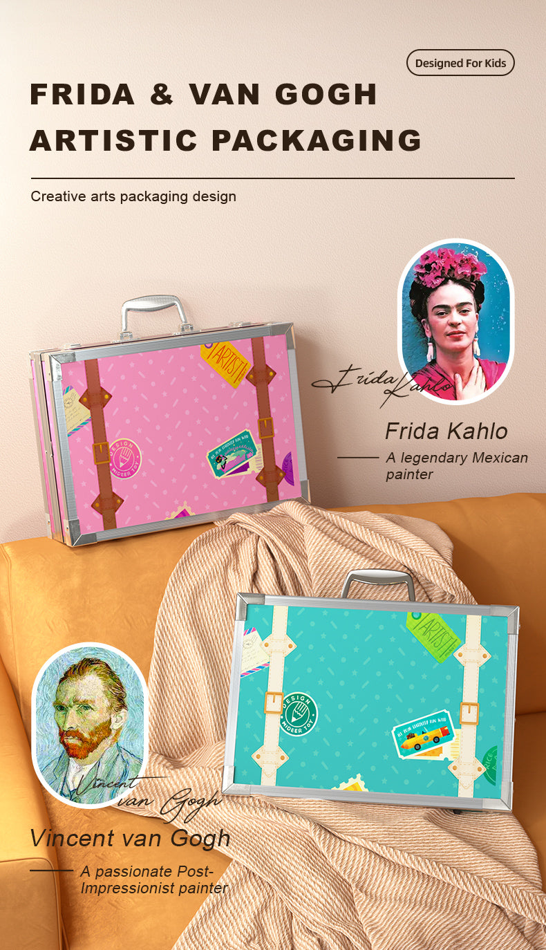 Artist Suitcase-green