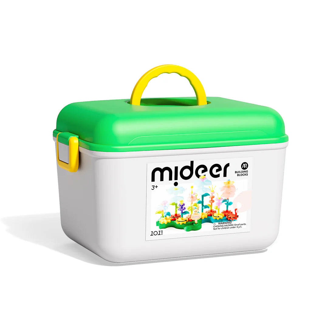 Rotating Garden Puzzle Blocks, Mideer