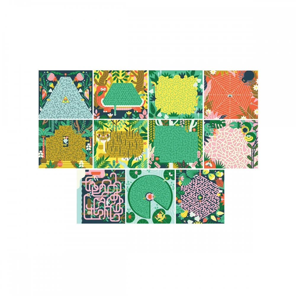 20 mazes: Jungle, AUZOU