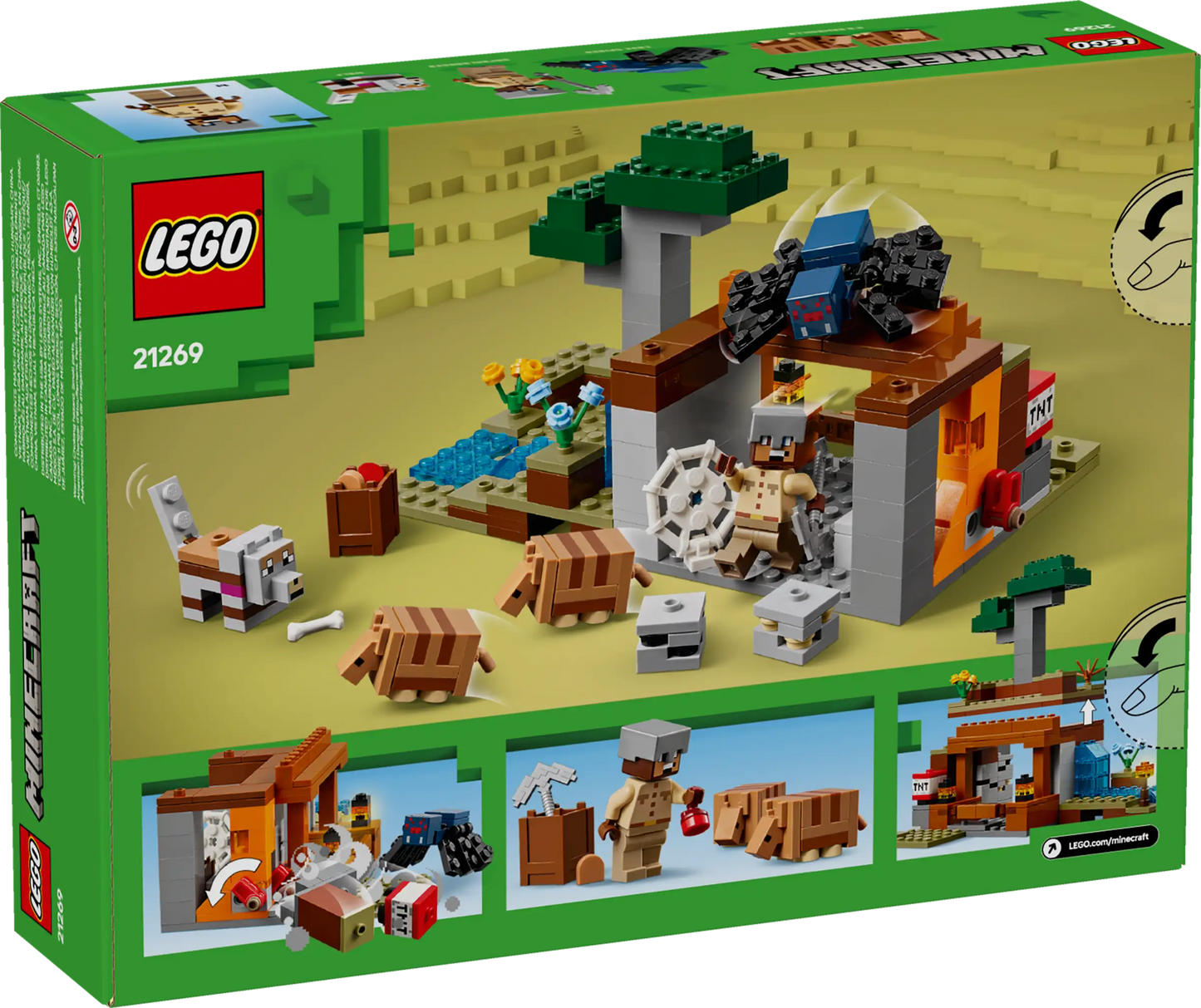 The Armadillo Mine Expedition 21269, Lego Minecraft