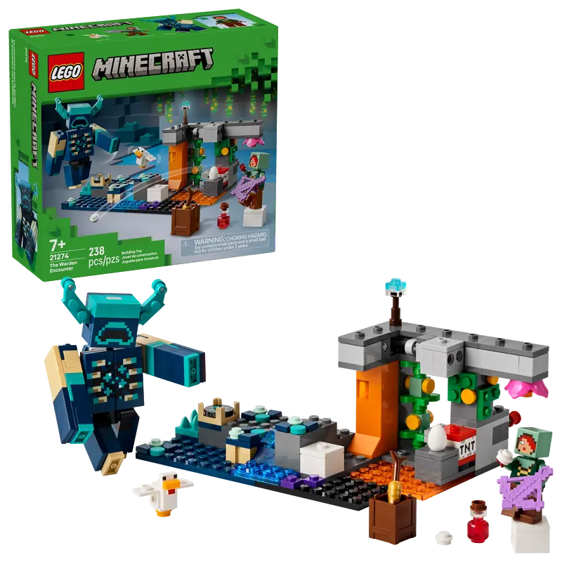 LEGO Minecraft The Warden Encounter 21274
