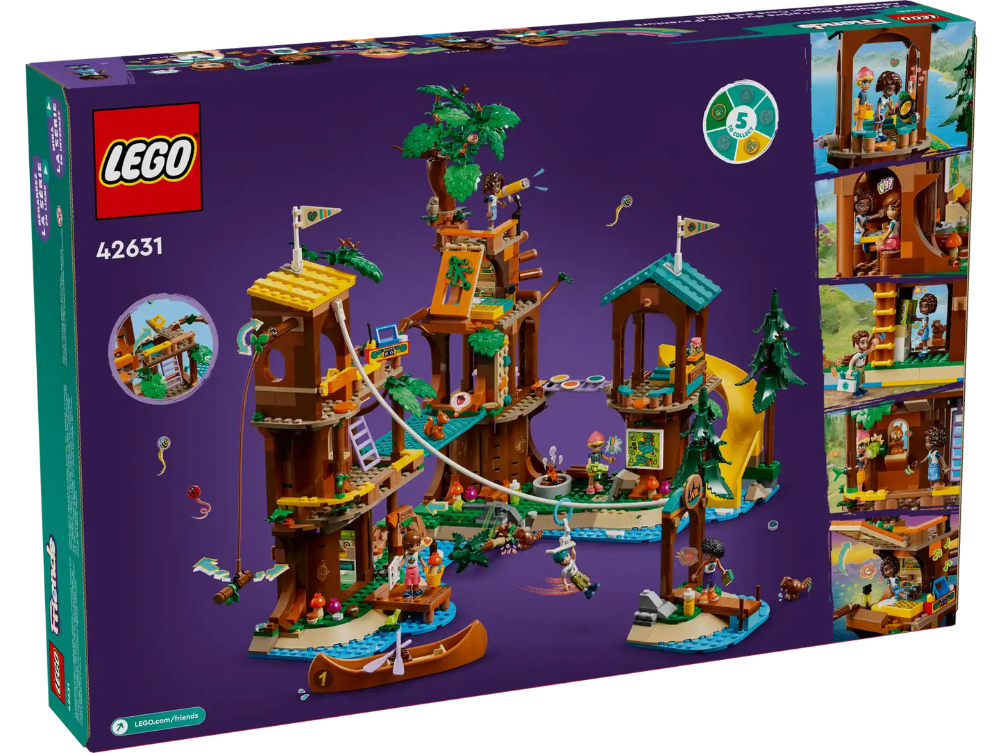LEGO® Friends Adventure Camp Tree House 42631