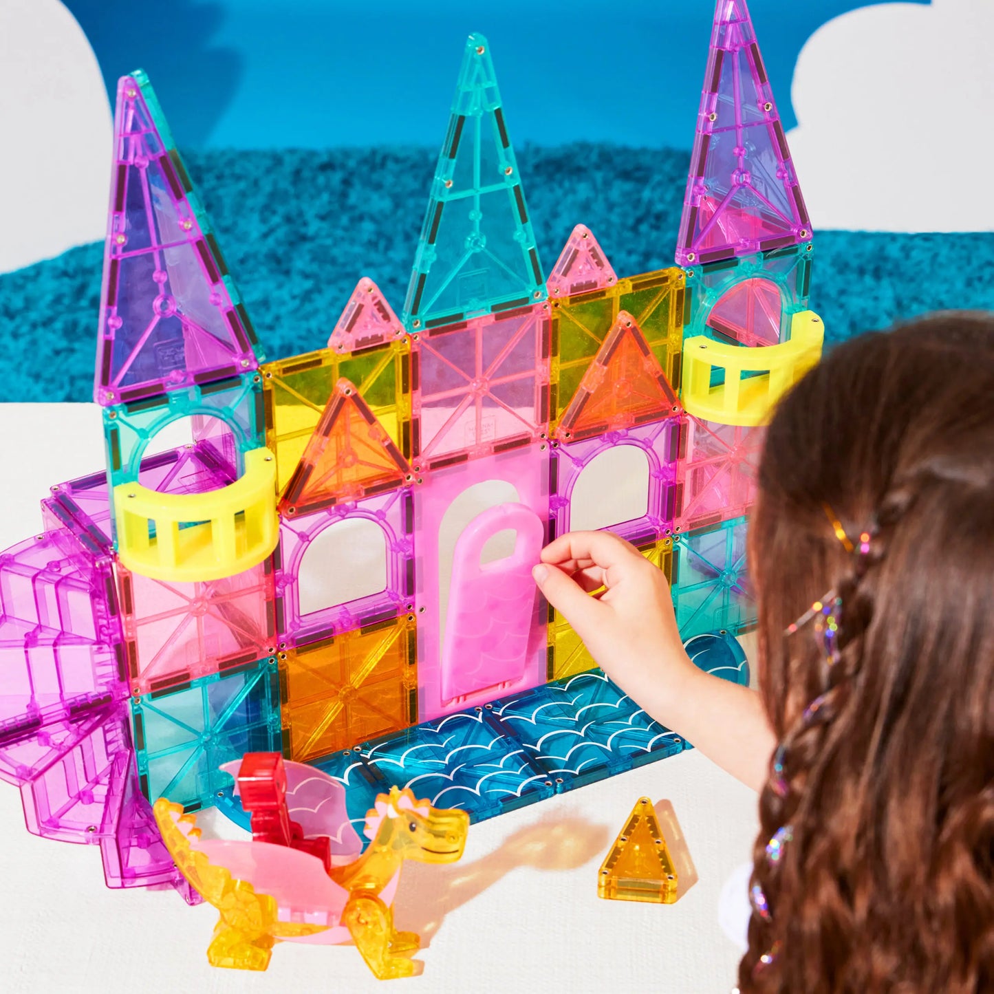 Castle DLX 48-Piece Set Magna-Tiles