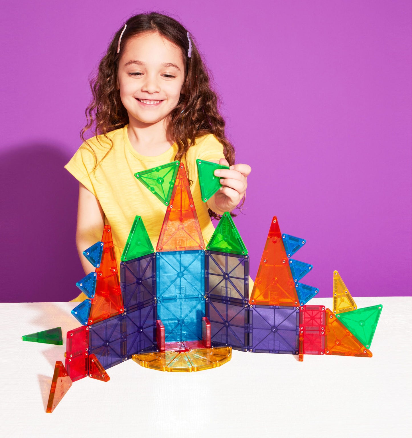 Combo microMAGS & Classic tiles 46-Piece Set Magna-Tiles