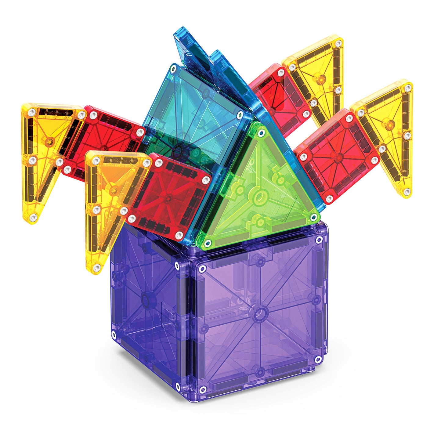 Combo microMAGS & Classic tiles 46-Piece Set Magna-Tiles