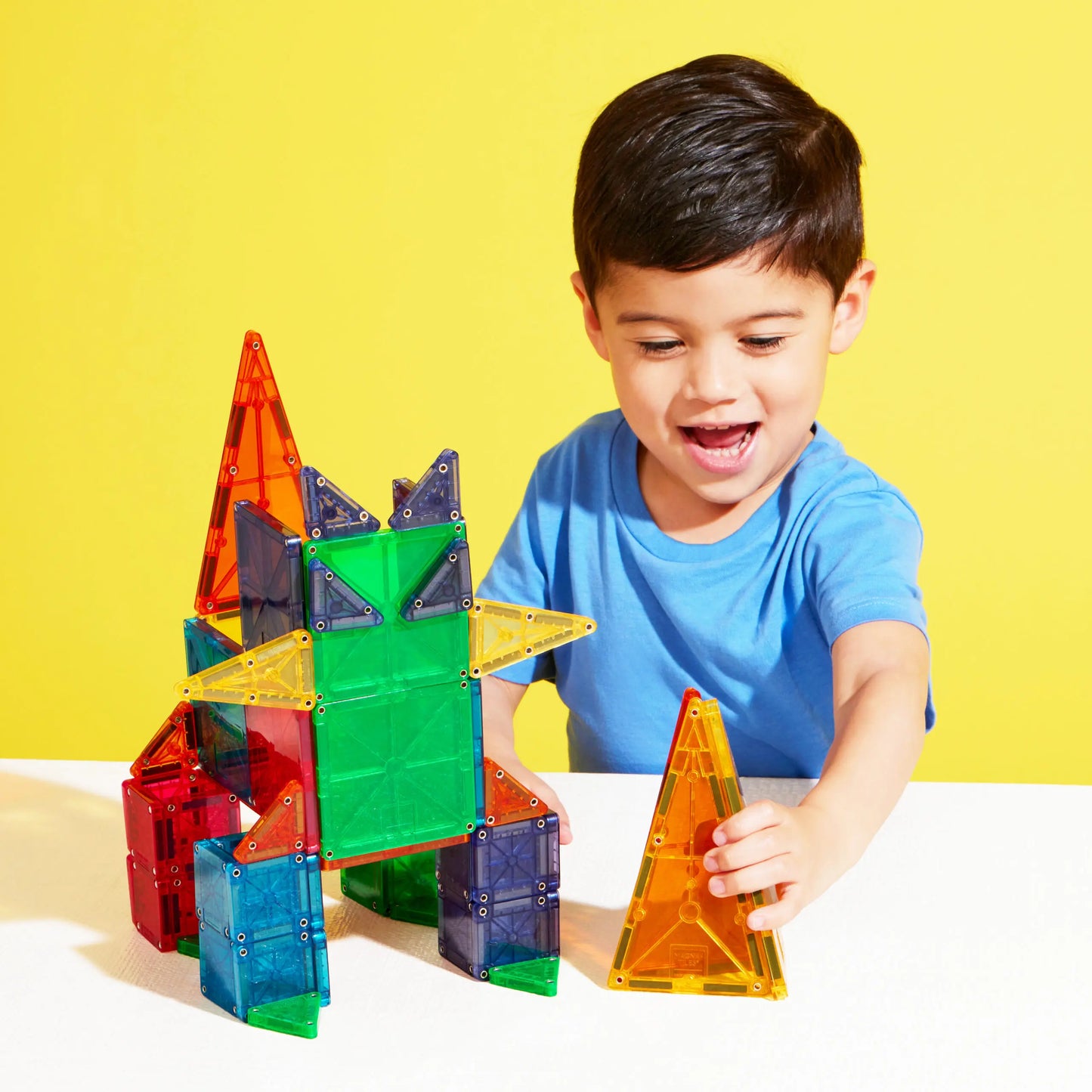 Combo microMAGS & Classic tiles 62-Piece Set Magna-Tiles