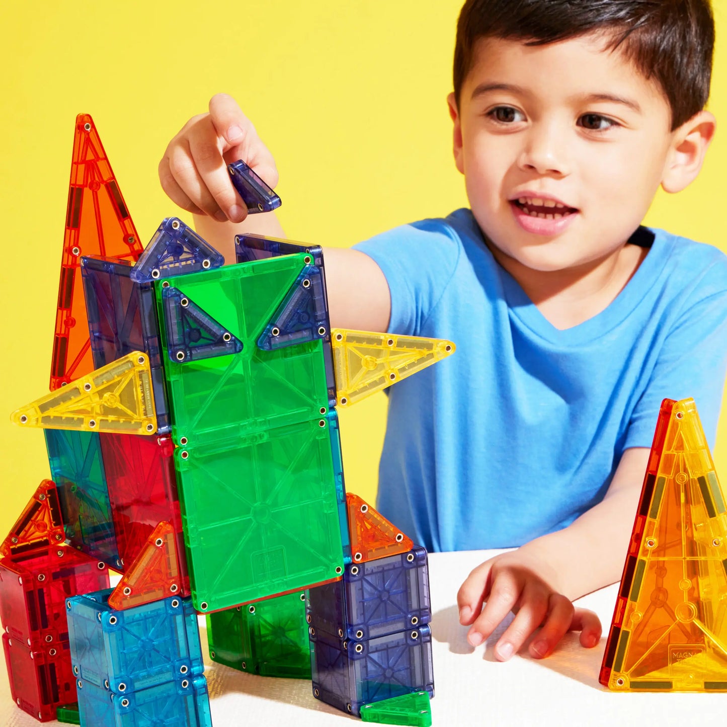 Combo microMAGS & Classic tiles 62-Piece Set Magna-Tiles