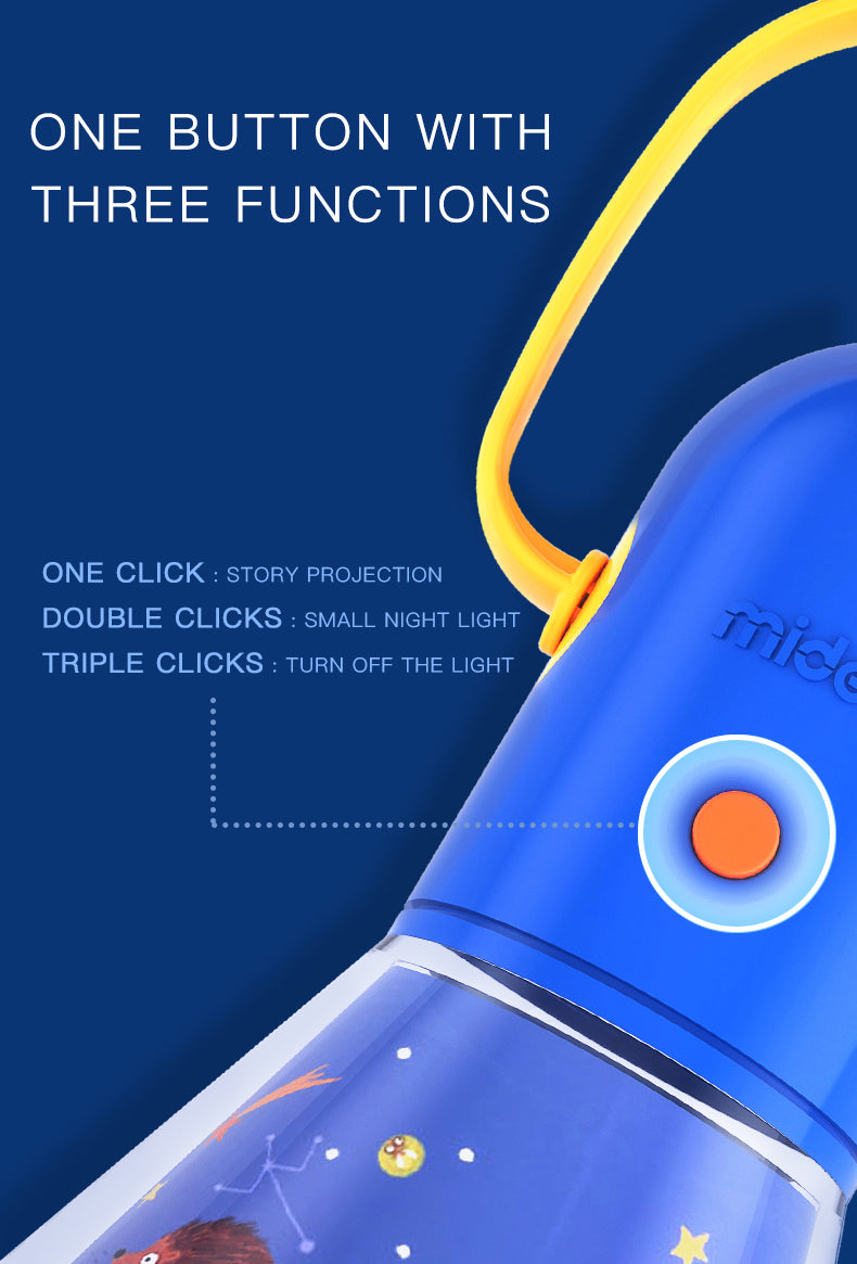 STORYBOOK PROJECTOR, 3in1, 12 stories