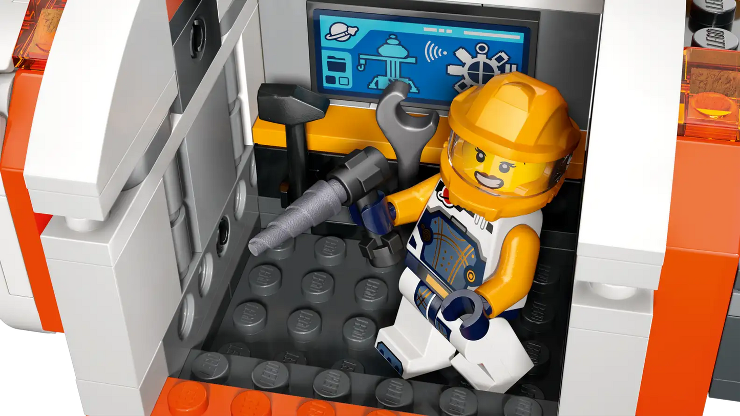 LEGO® City Modular Space Station model playset 60433