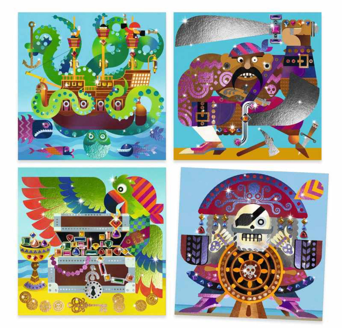 Art and craft Older ones - Foil pictures Up and at em!