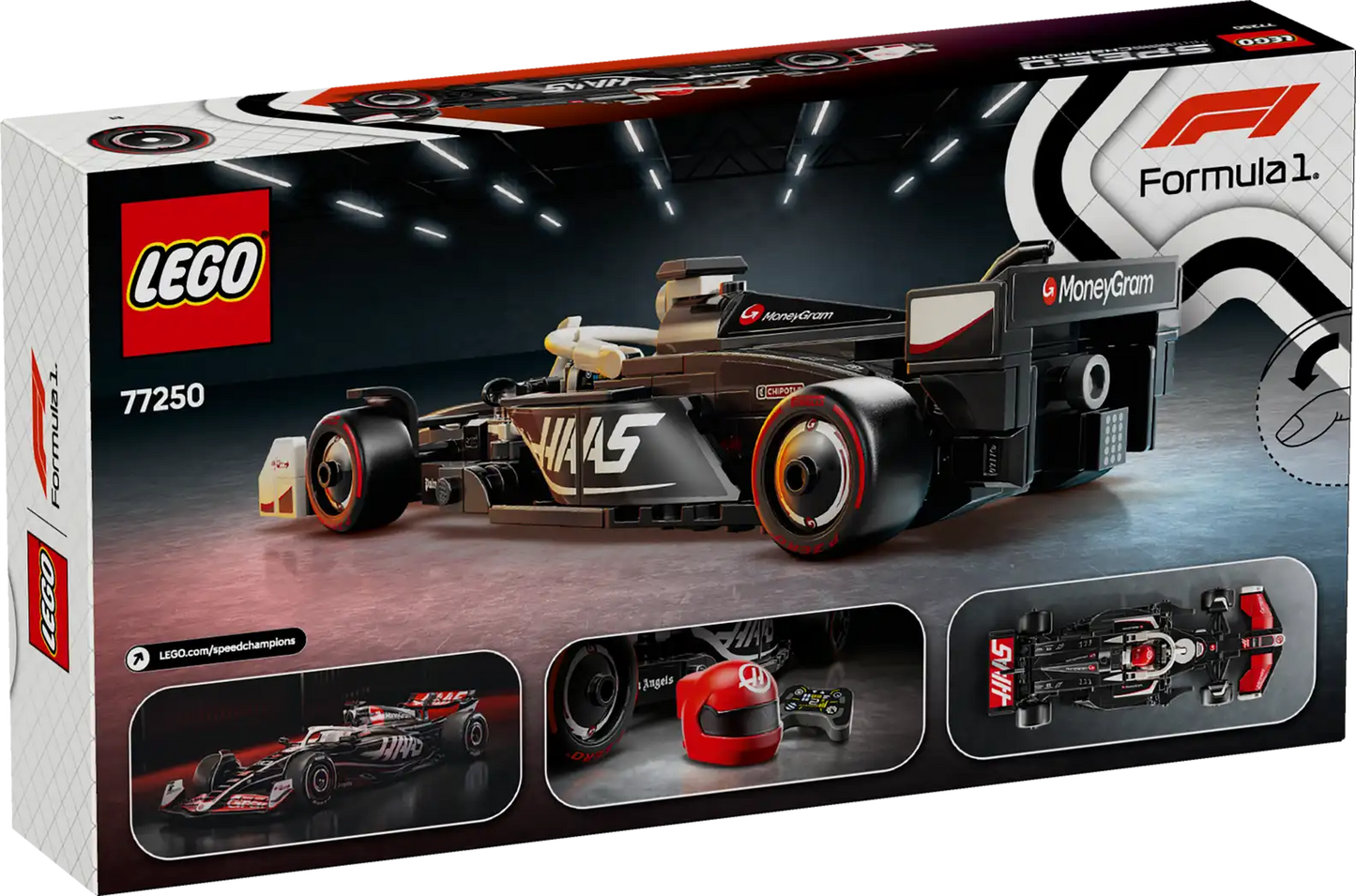 LEGO Speed Champions MoneyGram Haas F1 Team VF-24 Race Car 77250
