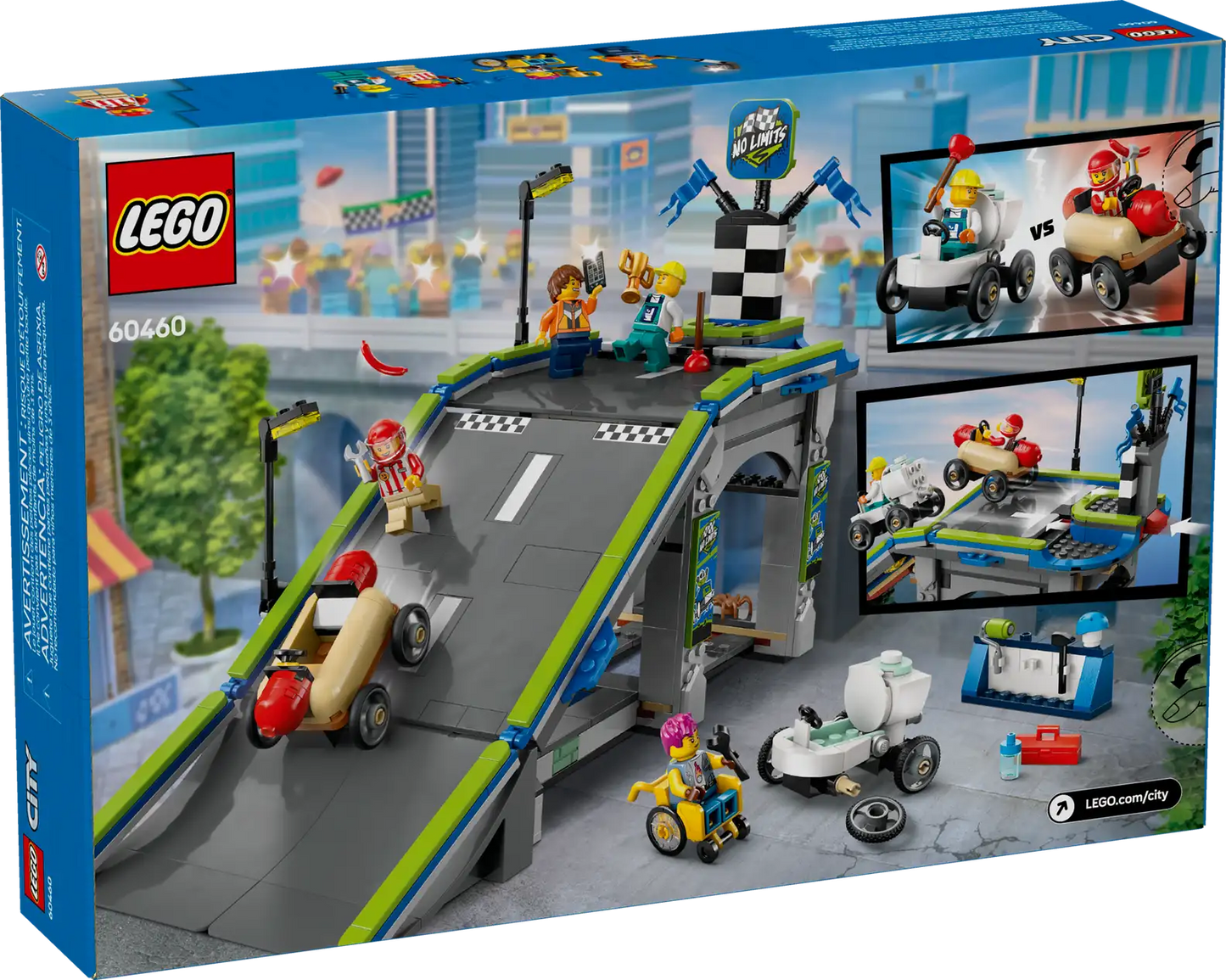 LEGO City No Limits: Race Car Ramp Track 60460