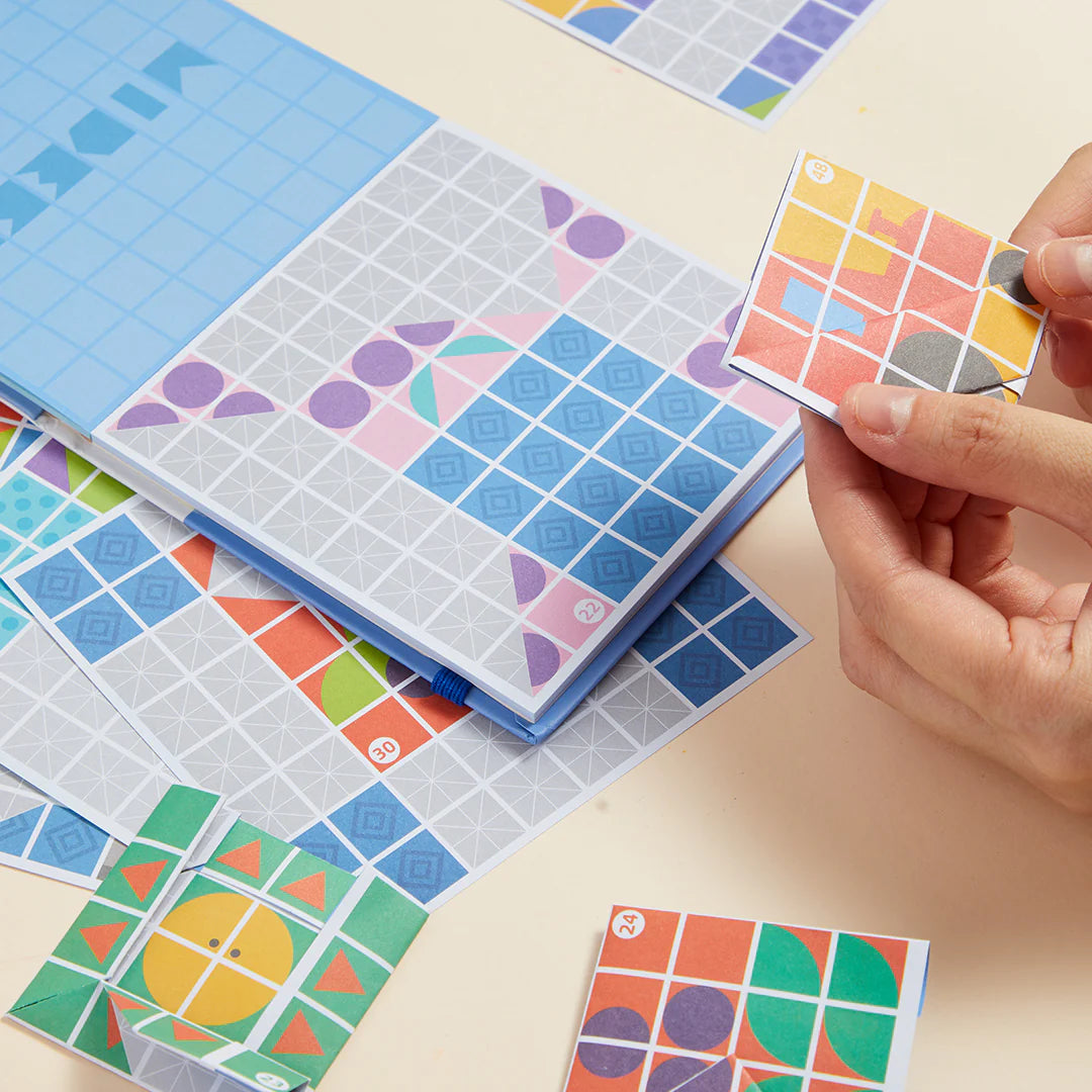 Origami Board Game - Versatile Geometry Papercraft (Advanced), Mideer