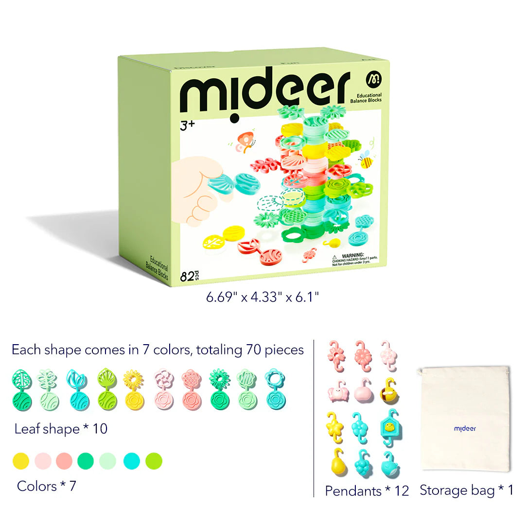 Stackable Blocks - Wisdom Tree, Mideer