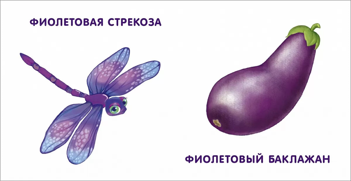 Книжки - картонки. Мои первые цвета. Робинс