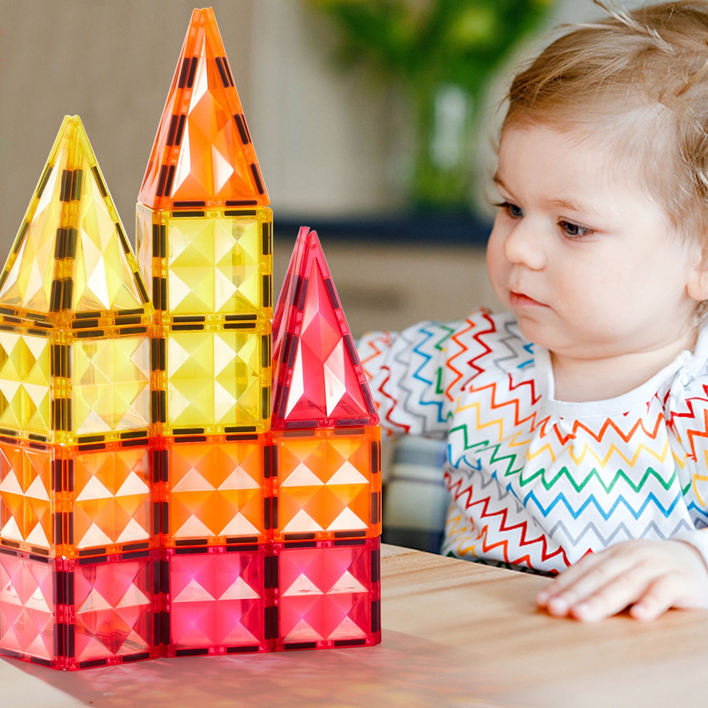 Distinctive Magnetic Tiles -100PCS