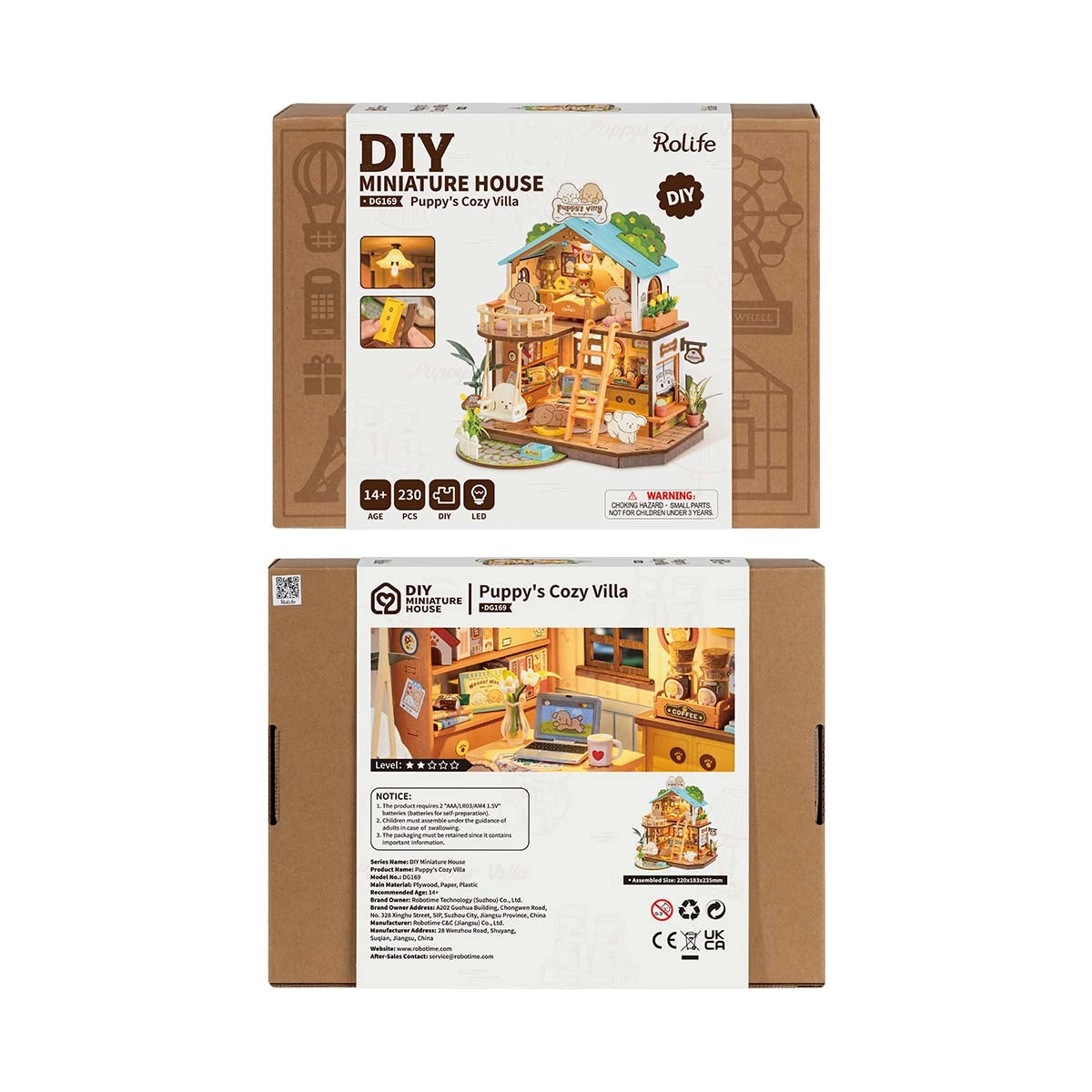 Rowood Puppy's Cozy Villa DG169