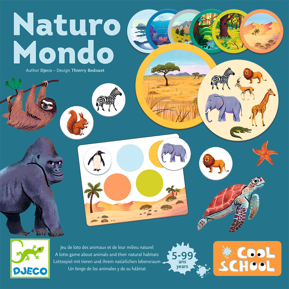 Djeco game Naturo Mondo - FSC MIX