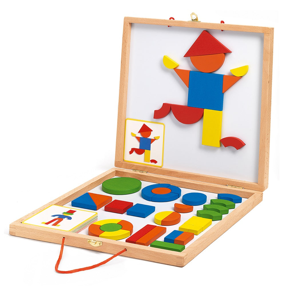 Djeco Wooden magnetics Geoform