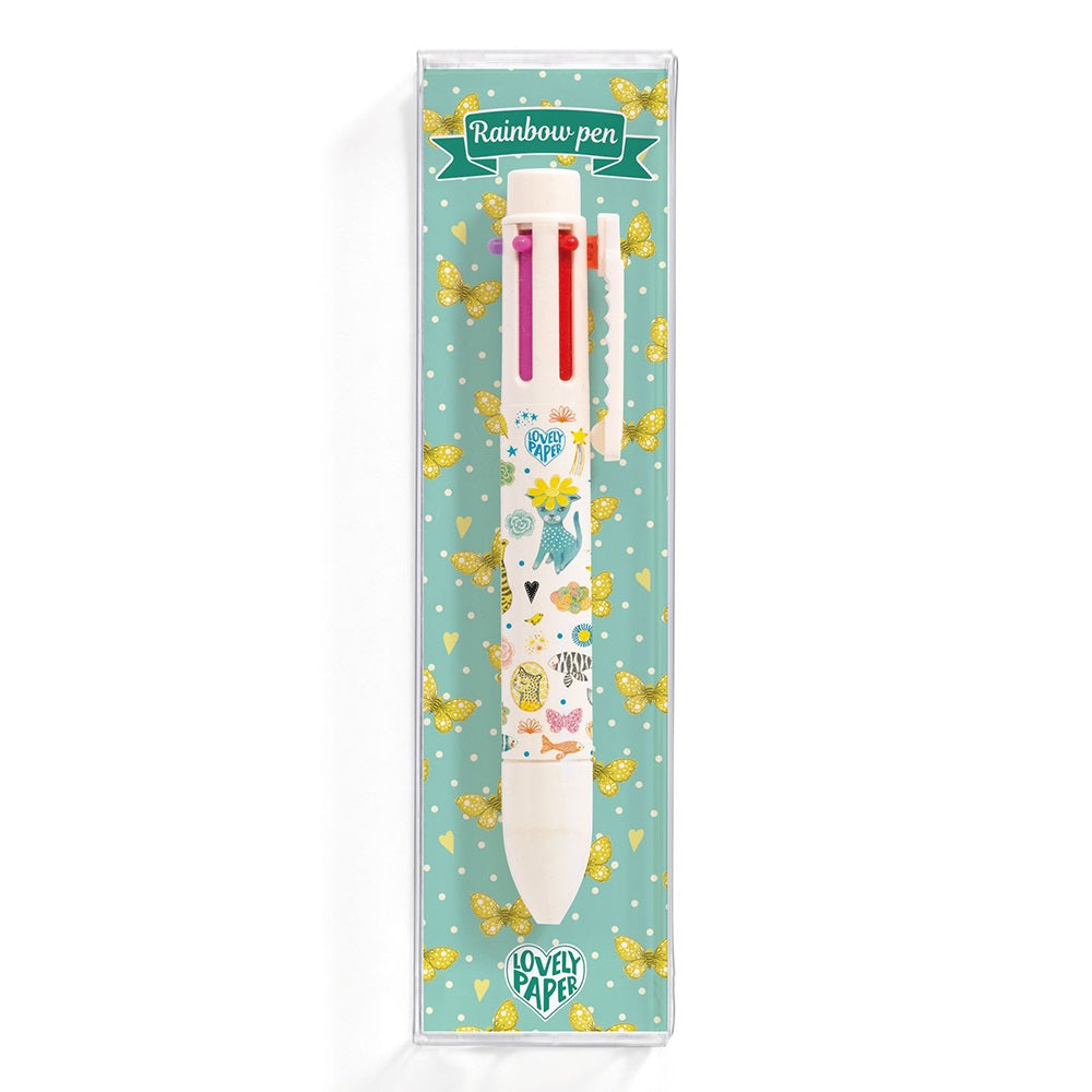 Lovely Paper Rainbow pens Elodie rainbow pen (6 colors)