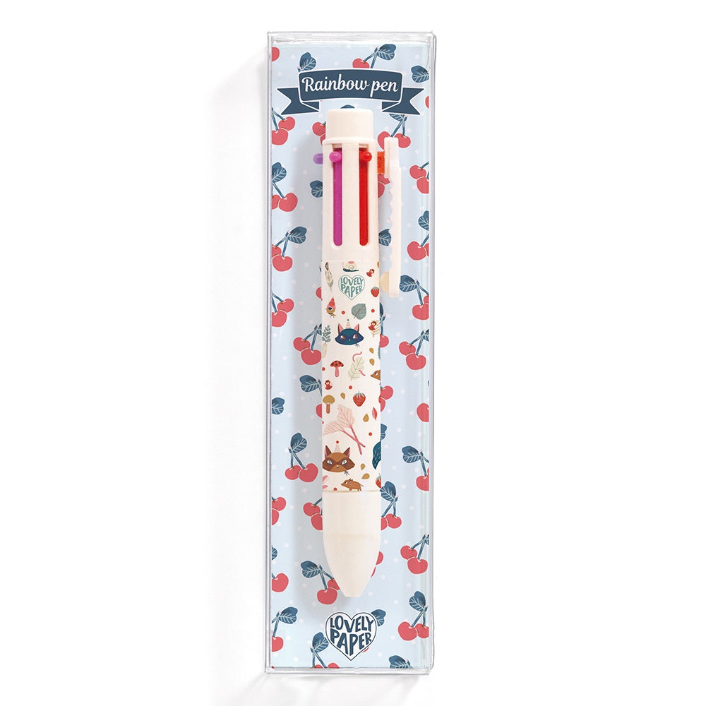 Lovely Paper Rainbow pens Lucille rainbow pen (6 colors)