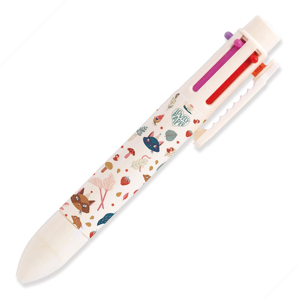 Lovely Paper Rainbow pens Lucille rainbow pen (6 colors)