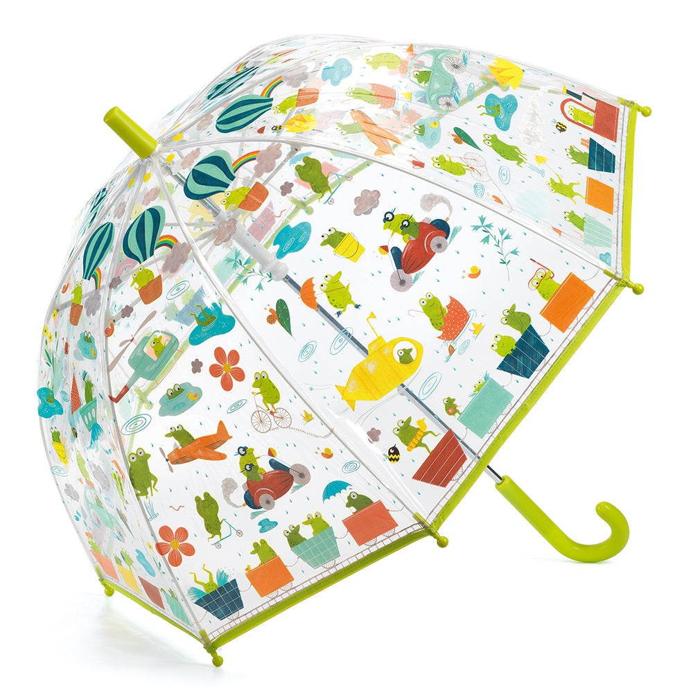 Djeco Children's Umbrella Frogs 70cm