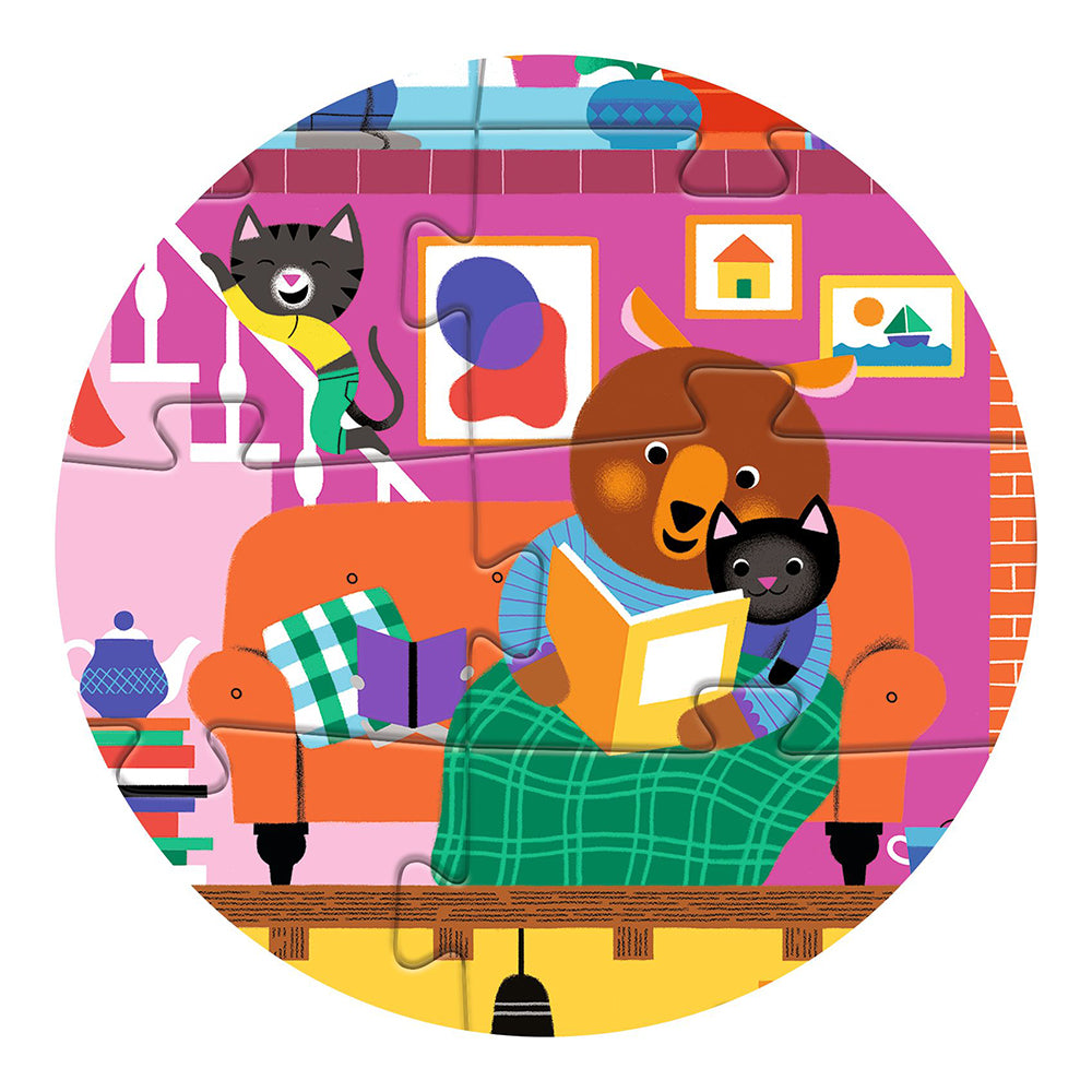 Djeco The Little Buddies House - 36 pcs - FSC MIX