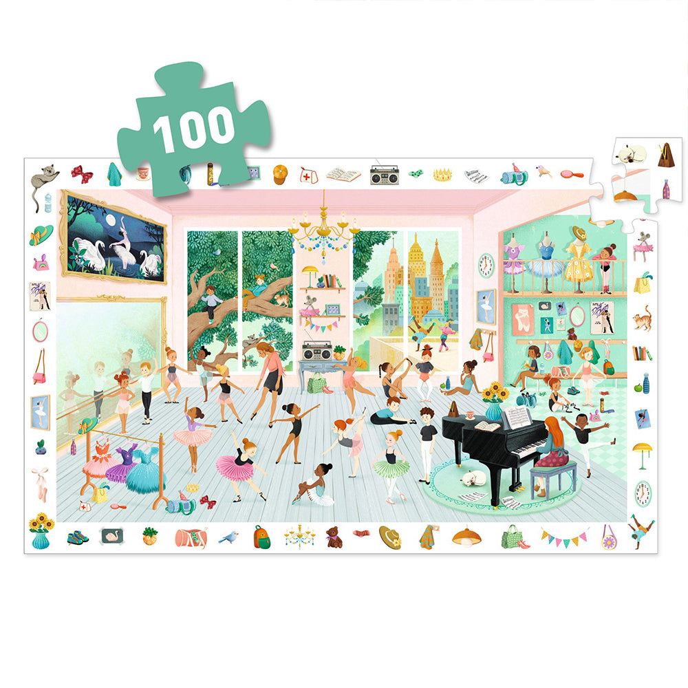 Djeco The dance school - 100 pcs