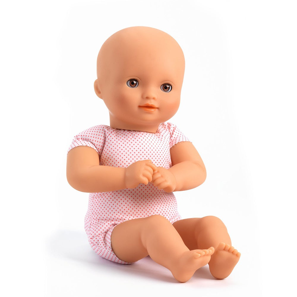 Djeco Pomea dolls - Petit Pan Flora brown eyes