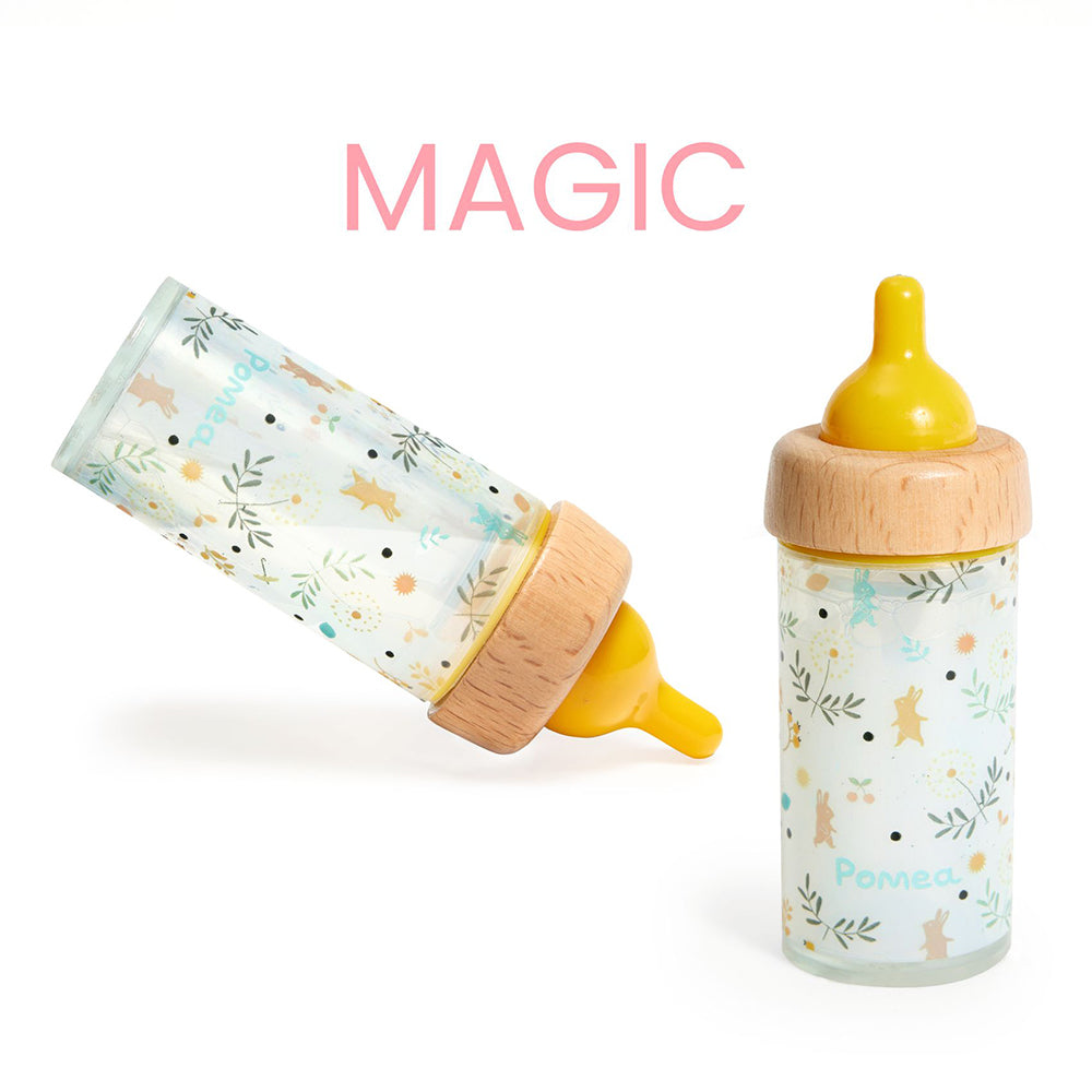 Djeco Toys and games Pomea dolls - Mealtime Magic feeding bottle
