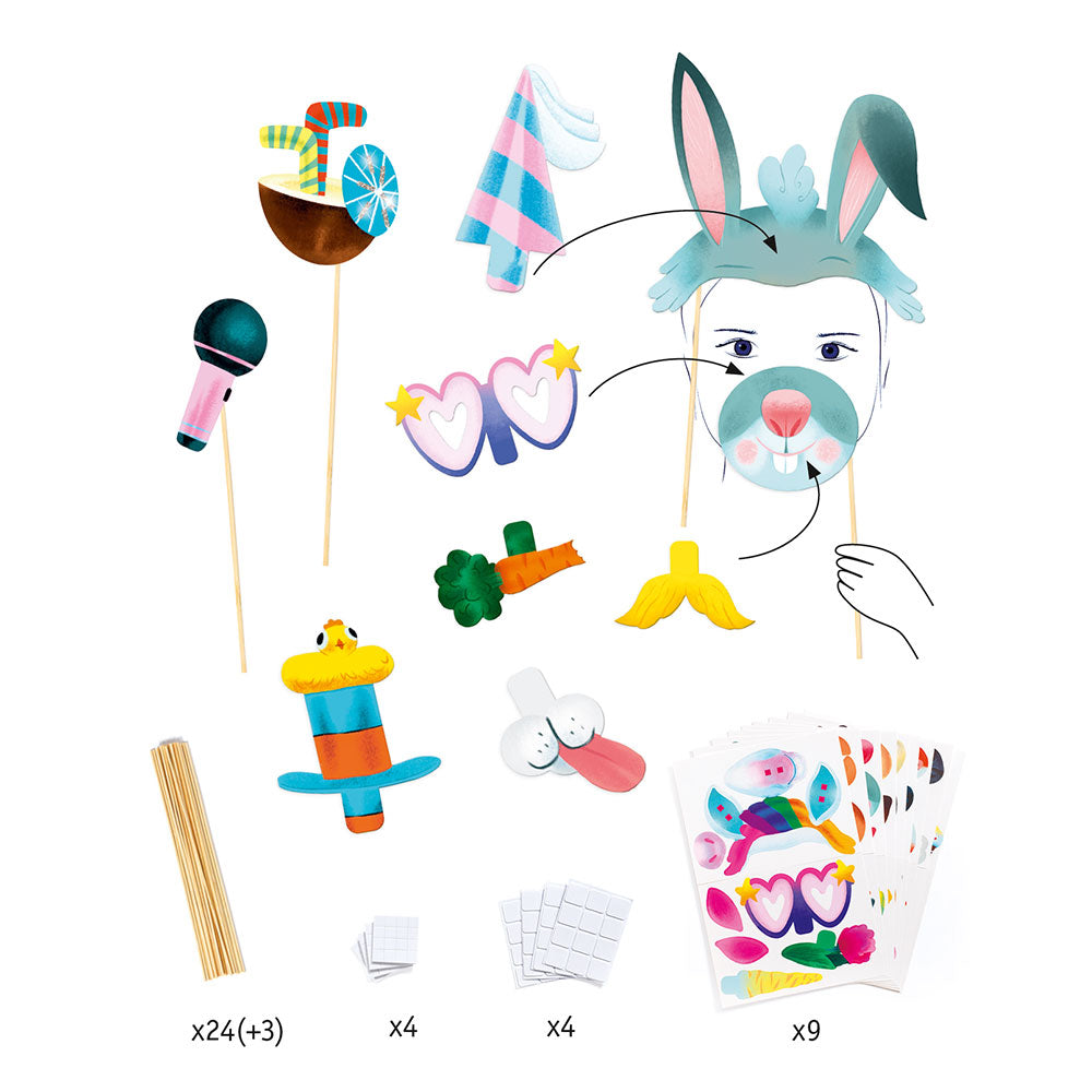 Djeco Design Do it yourself - Ballons & Co Animal party