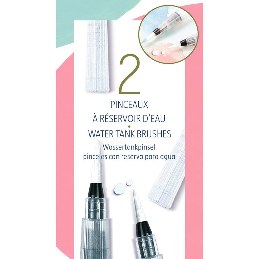 Djeco 2 brushes with water tanks